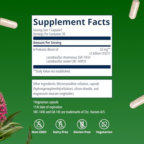 Metagenics UltraFlora Women’s Probiotic – Shelf-Stable Supplement for Vaginal Health