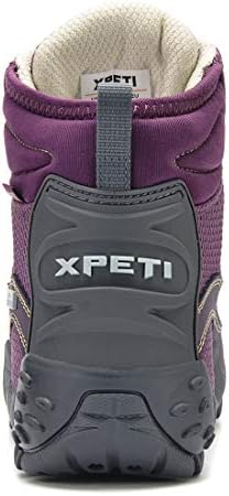 XPETI Women's Dimo Mid Waterproof Outdoor Hiking Boot Non Slip
