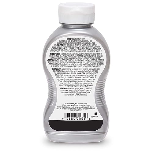 GOJO Cherry Gel Pumice Hand Cleaner, Cherry Scent, 10 Oz Bottle
