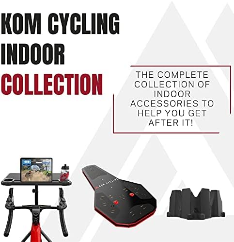 KOM Cycling Indoor Trainer Tire 700 x 25c - Road Bike Tire With Quiet Long Lasting Proprietary Rubber Compound - Perfect for Saris, Kinetic Kurt
