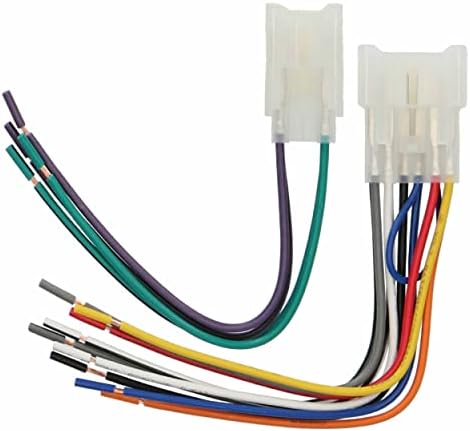 Metra 70-1761 Radio Wiring Harness Fits Select 1987-UP Toyota Vehicles Power + 4 Speaker (Packaging May Vary) | Connects power and 4 speaker outputs