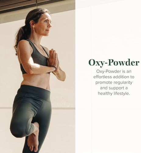 Global Healing Center Oxy-Powder Oxygen Based Safe and Natural Colon Cleanser and Relief from Occasional Constipation (120 Capsules)(Packaging may vary) | Global Healing Gut Cleanse - Magnesium Oxide Stool Softener(120 Capsules)