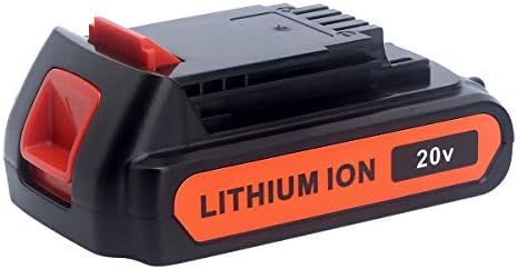 Biswaye LBXR20 20V Lithium Battery Compatible with Black & Decker 20V MAX Lithium Battery LBXR2520 LBXR2020 LBX20 LB2X4020 LB2X3020 and LCC221