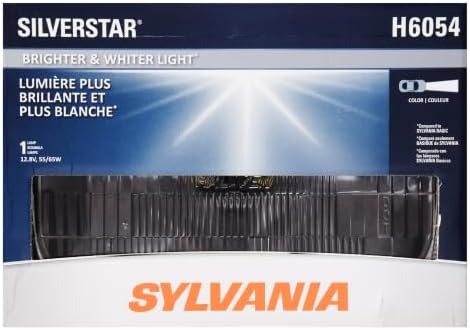 SYLVANIA - H6054 SilverStar Sealed Beam Headlight - High Performance Halogen Headlight Replacement (142x200)