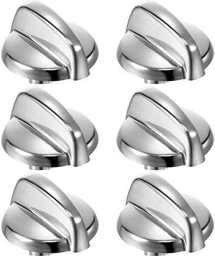 Gejoy WB03T10325 Knobs Burner Control Knobs Compatible with General Electric GE Range Cooktop 2691864 PS3510510(6 Packs)