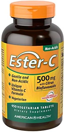 Ester-Vitamin C with Citrus Bioflavonoids 500 Milligrams 450 Veg Tabs