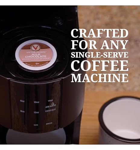Victor Allen's Milk Chocolate Flavored Hot Cocoa Mix, 42 Count, Single Serve K-Cup Pods for Keurig K-Cup Brewers | Compatible with all Keurig brewers