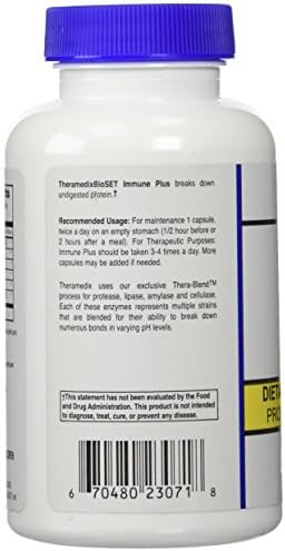 Theramedix BioSet Immune Support - 120 vcaps
