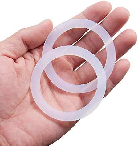 8 Pcs 4 Cups Replacement Food Grade Silicone Gasket, For Bialetti Moka Pots