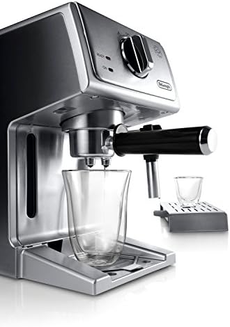 De'Longhi 15-Bar Pump Espresso Machine with Milk Frother & Temperature Control - Compact Home Barista Coffee Maker for Espresso, Latte, Cappuccino & Iced Coffee, Easy to Clean Design