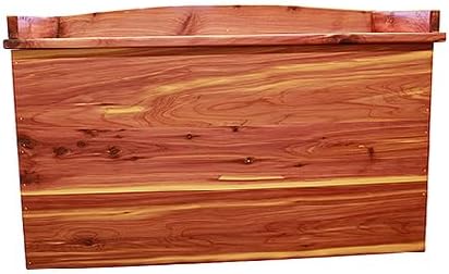 cedar chest, hope and keepsake storage, cabin and bedroom furniture, storage trunk, wooden cedar chest, real wood furniture