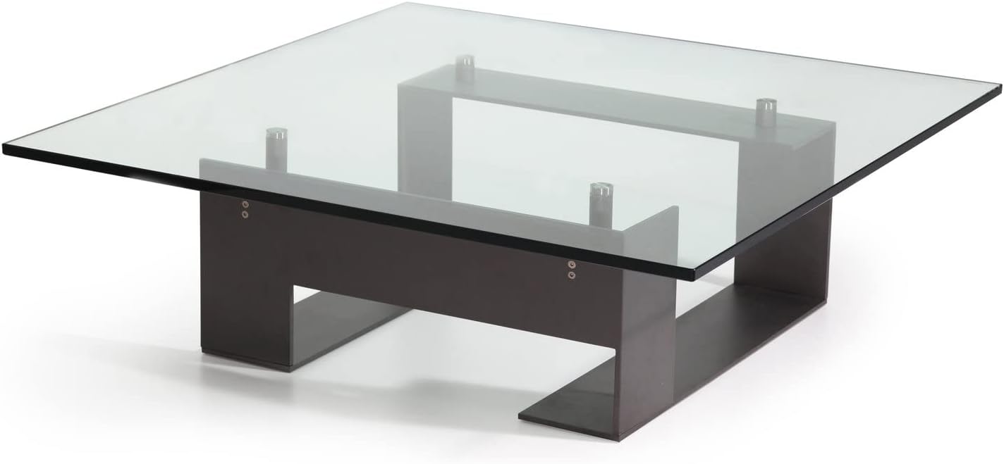 Clear Tempered Glass Table Top 22 Inch Square Flat Polished Edge with 1/4 Inch Thickness for Dining, Coffee or Side Tables by Fab Glass and Mirror