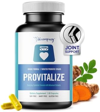 BB Company Provitalize | Probiotics for Women Digestive Health, Menopause, Joint Support | Sexy Midsection Curves