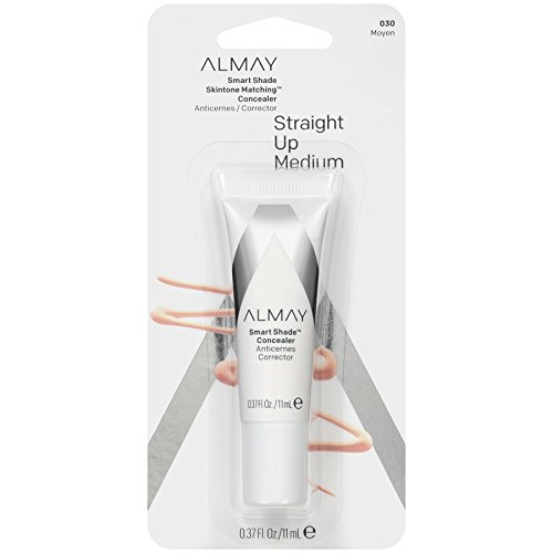 Almay Smart Shade Concealer, Medium 0.37 oz. Skintone Matching Makeup