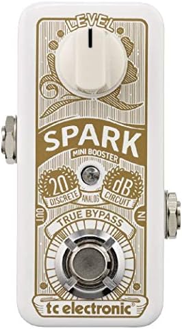 TC Electronic SPARK MINI BOOSTER Ultra-Compact Booster Pedal with PrimeTime Switching and Fully Analog Design