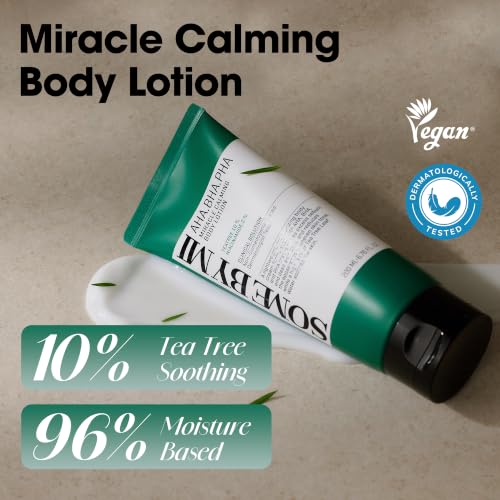 SOME BY MI AHA BHA PHA 30 Days Miracle Acne Clear Body Cleanser 13.5oz – Salicylic Acid & Tea Tree Acne Body Wash – Deep Cleansing
