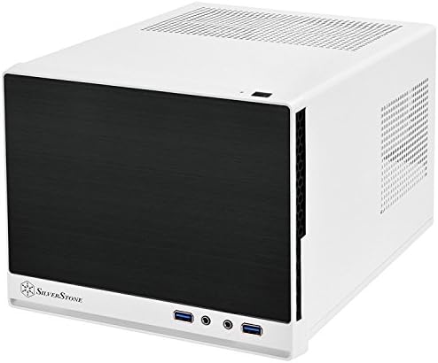 Silverstone Computer Case with Mesh Front Panel,Black (SG13B)
