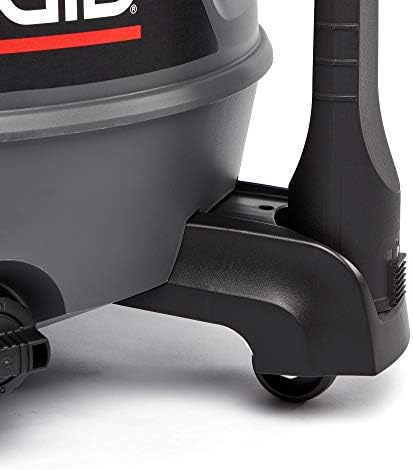 RIDGID 62718 Red 14 gallon RT1400 Wet/Dry Vacuum, Dark Gray and Red