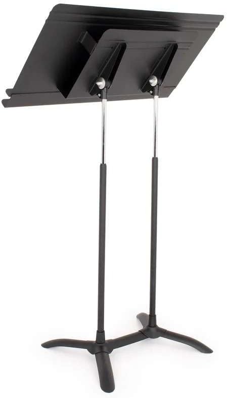 Manhasset 5401 Regal Conductor's Music Stand | Wide Conductor's Desk, Adjustable Height, Orchestra, Choir, Band, Rehearsal