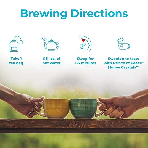 Prince of Peace Organic Oolong Tea - 100 Tea Bags (Pack of 3)