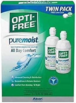 OPTI-FREE Puremoist Multi-Purpose Contact Lens Solution, 4 Fl Oz