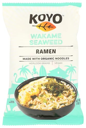 Koyo Ramen Soup, Buckwheat Shoyu, Made With Organic Noodles, No MSG, No Preservatives, Vegan, 2.1 Ounce (Pack of 12)