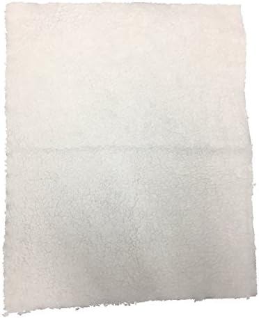 PCP Synthetic Sheepskin Fleece with Bed Pad, Wheelchair Cushion, Pressure Relief, Off-White, 30 Inch x 40 Inch