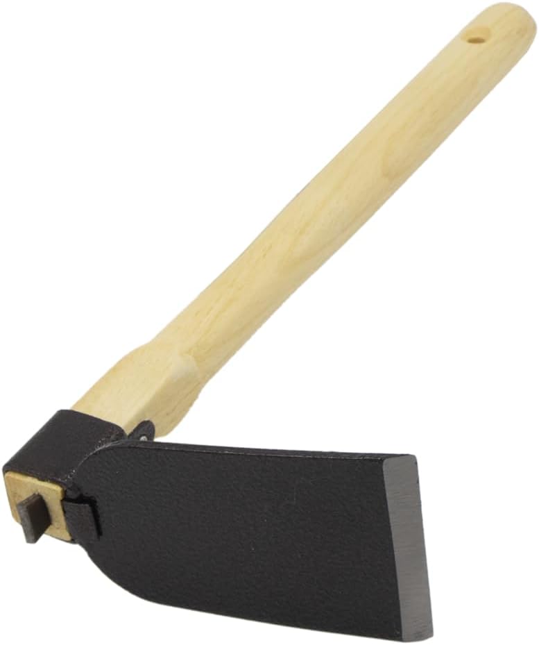 Zenport J603 Forged Hoe, 3.25-Inch by 5-Inch Carbon Steel Blade Head, Wood