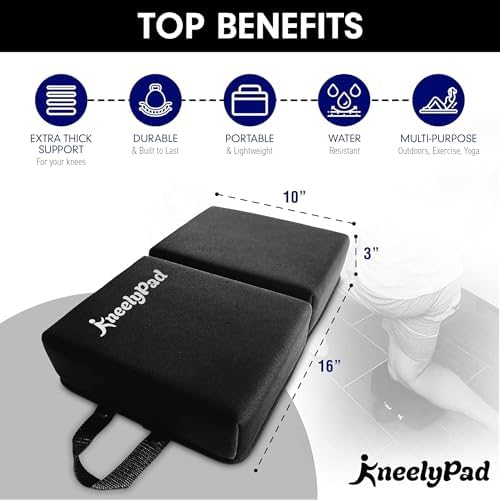 KneelyPad by Kneely | Kneeling Pad for Gardening, Exercise, Cleaning
