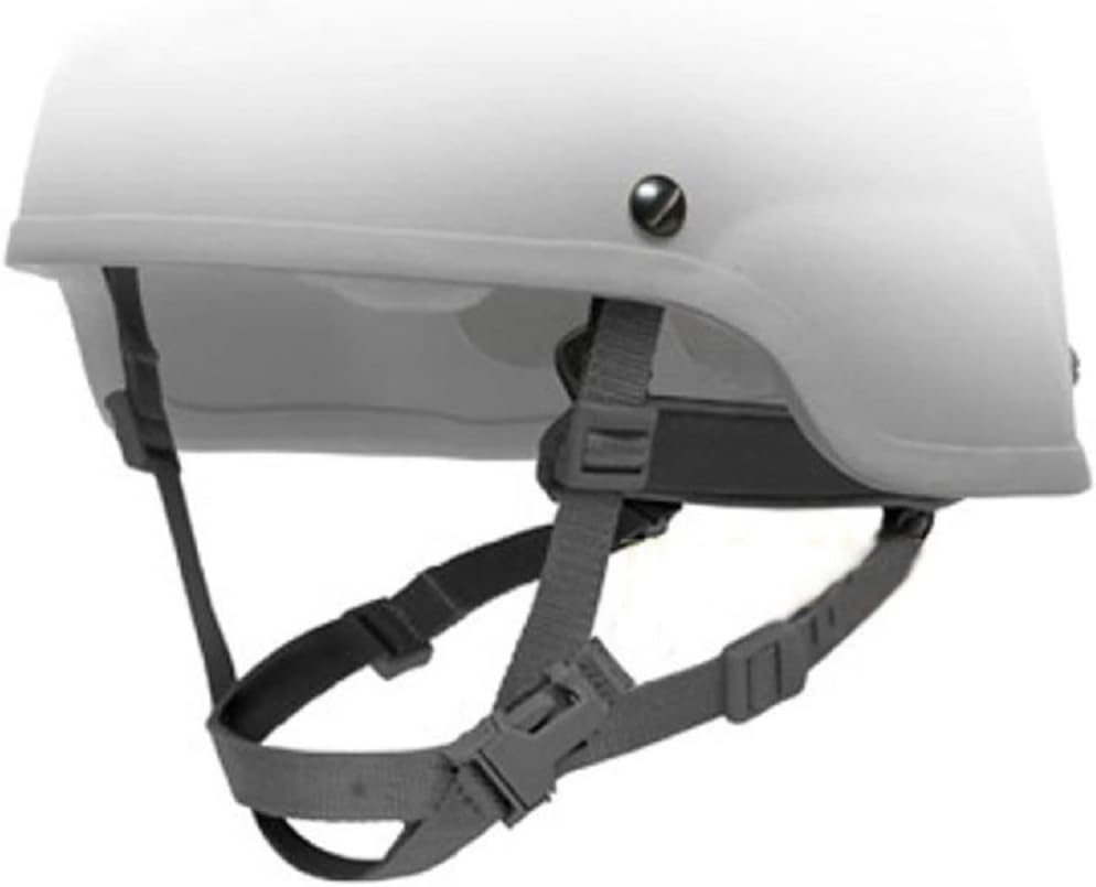 ATAIRSOFT 4 Points Helmet Accessory Retention System Chin Strap with Bolts and Screws for Fast Tactical Airsoft MICH IBH Helmet