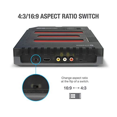 Hyperkin RetroN 3 HD 3-in-1 Retro Gaming Console for NES, Super Famicom, and Genesis/Mega Drive (Space Black), M03888-SB - Sega Genesis