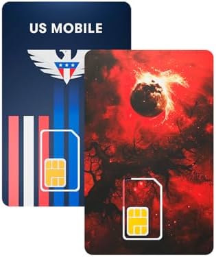 Prepaid SIM Card (US Mobile) - Custom Plans from $4/mo. Unlimited Plans from $17/mo.