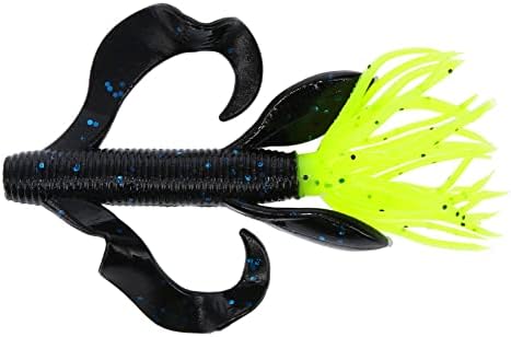 Yamamoto Custom Baits 4" Kreature Soft Creature Bait, 7-Pack, Bass Fishing Soft Plastic Lure, Multiple Colors
