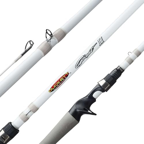Duckett Fishing Ghost II Spinning & Casting Rods, Lightweight, Durable, and Ultra-Sensitive Performance Fishing Rod