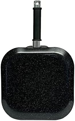 Heavy Gauge Aluminum Nonstick Square Griddle Pan, 11'' x 11'' Frying Pan Cook