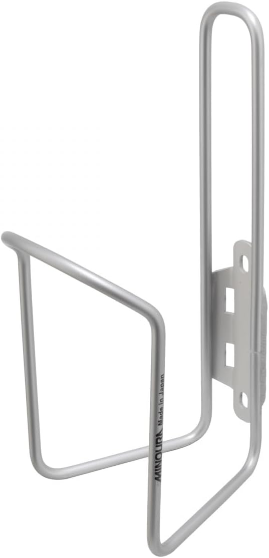 Minoura ANB-150 Oversized Alloy Water Bottle Cage, Silver,XL | bike-water-bottle-cages