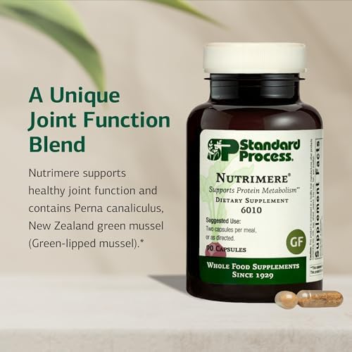 Standard Process Nutrimere - Supports Joint Health - Joint Supplement with Perna Canaliculus & New Zealand Green Mussel - Gluten-Free