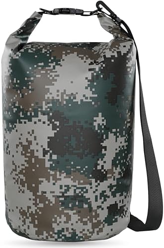 MARCHWAY Floating Waterproof Dry Bag Backpack 5L/10L/20L/30L/40L, Roll Top Sack Keeps Gear Dry for Kayaking, Rafting, Boating, Swimming, Camping, Hiking, Beach, Fishing