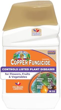 Bonide Captain Jack Copper Fungicide 16 oz Concentrated Plant Disease Control Solution for Organic Gardening | Plant Disease Control Solution, For Organic Gardening
