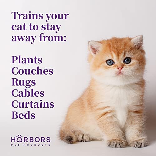Harbors Cat Scratch and Chewing Deterrent Spray - 4 oz / 118 ml | Formulated with Essential Oils | 100% Satisfied or Return