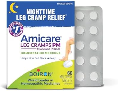 Boiron Arnicare Leg Cramps for Day and Night Relief from Cramping and Stiffness in Feet or Calves - 33 Tablets