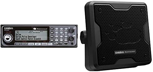 Uniden BCD536HP HomePatrol Series Digital Phase 2 Base/Mobile Scanner with HPDB and Wi-Fi & (BC20) Bearcat 20-Watt External Communications Speaker