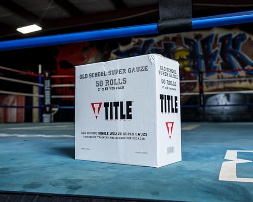 Title Boxing Old School Super Gauze 50 Rolls of Boxing Gauze