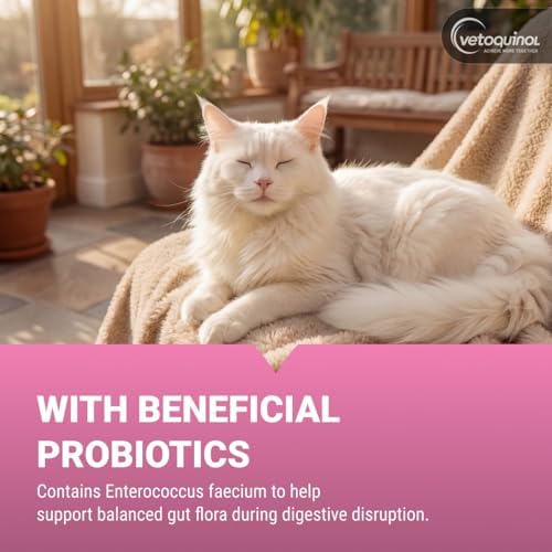 Vetoquinol Pro-Pectalin Oral Paste for Dogs & Cats – Chicken Flavor – Helps Reduce Occasional Loose Stool & Diarrhea, Balance Gut pH, Support Normal Digestion & Intestinal Flora - 30 cc