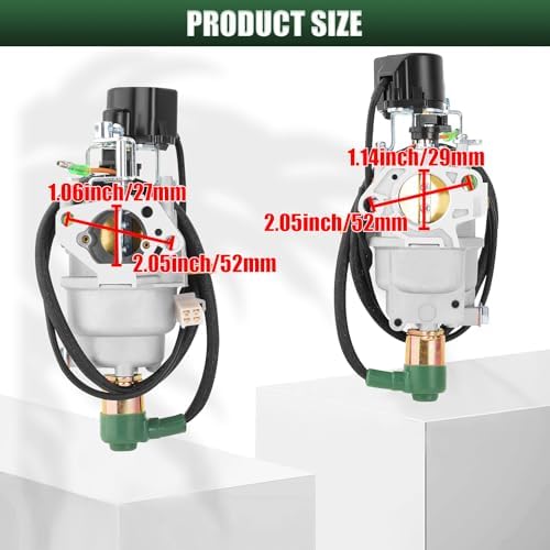 Carburetor Compatible with Harbor Freight Predator 9500 watt 459cc Quiet Inverter Generator 57080 59188