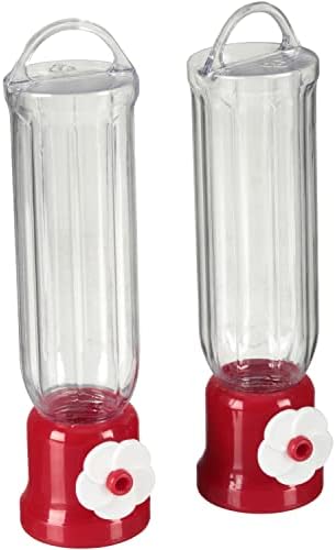 Pennington Planter Small Hummingbird Feeder, 2.3 Ounce Capacity | Hanging hummingbird feeder, dishwasher safe, disassembles fully