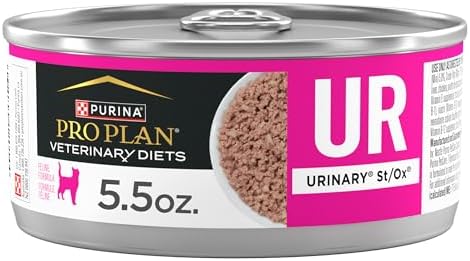 Purina Pro Plan Veterinary Diets UR Urinary St/Ox Feline Formula Wet Cat Food - (Pack of 24) 5.5 oz. Cans