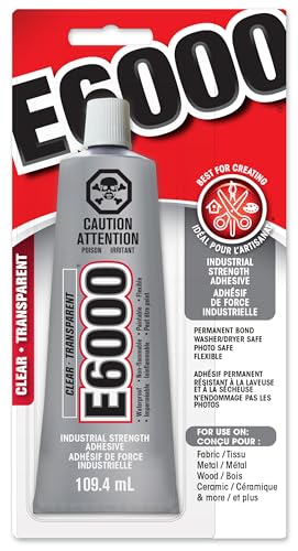 E-6000 Clear Industrial Adhesive Medium Viscosity Glue 3.7 oz. 230022 by E6000