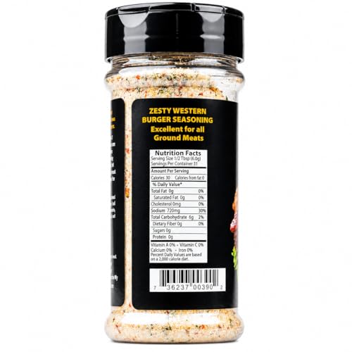 Hi Mountain Hickory Burger Seasoning | Smoked Hamburger Seasoning | Smoked hickory burger seasoning with garlic for rich grilled flavor on beef, turkey, chicken and venison burgers.