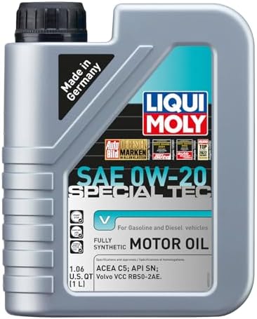 LIQUI MOLY Special Tec V SAE 0W-20 | 1 L | Fully synthetic engine oil | SKU: 20198